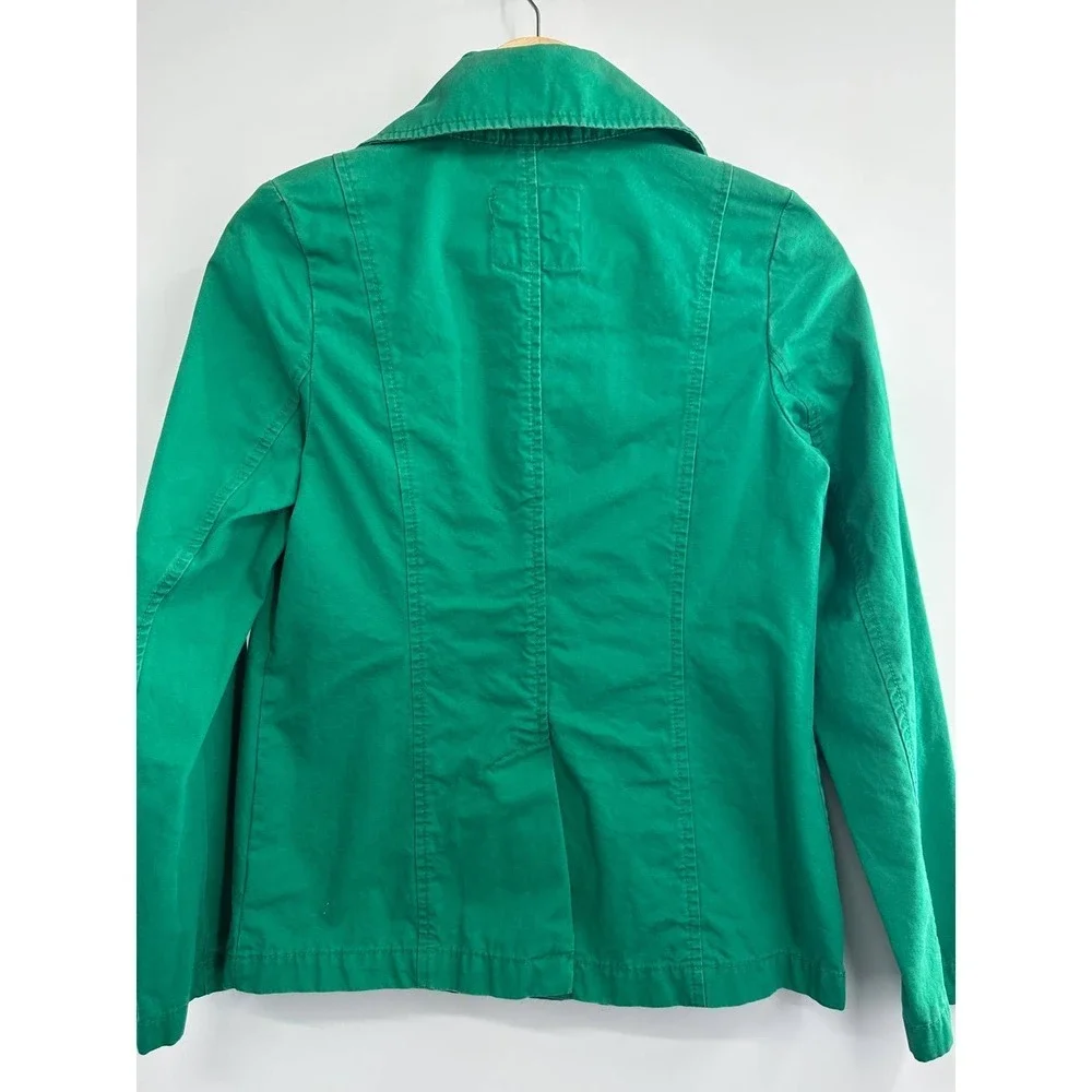Old Navy Women's‎ Green Double Breasted Blazer XS
